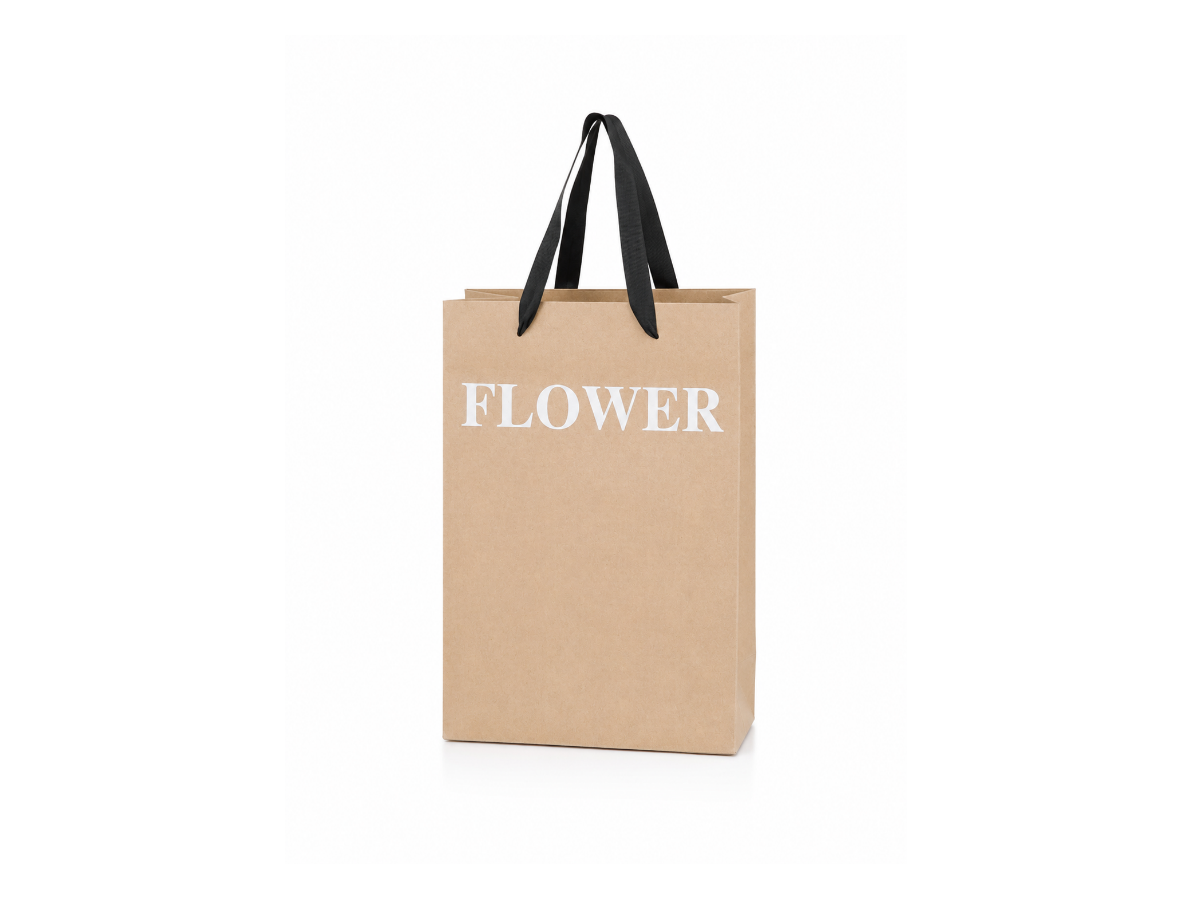 Ukrasna kesa natur - flower 32*32*40cm